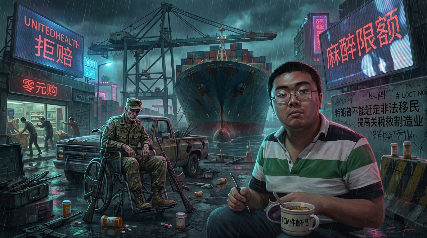 TK狠活&牢美红脖子艰辛生活