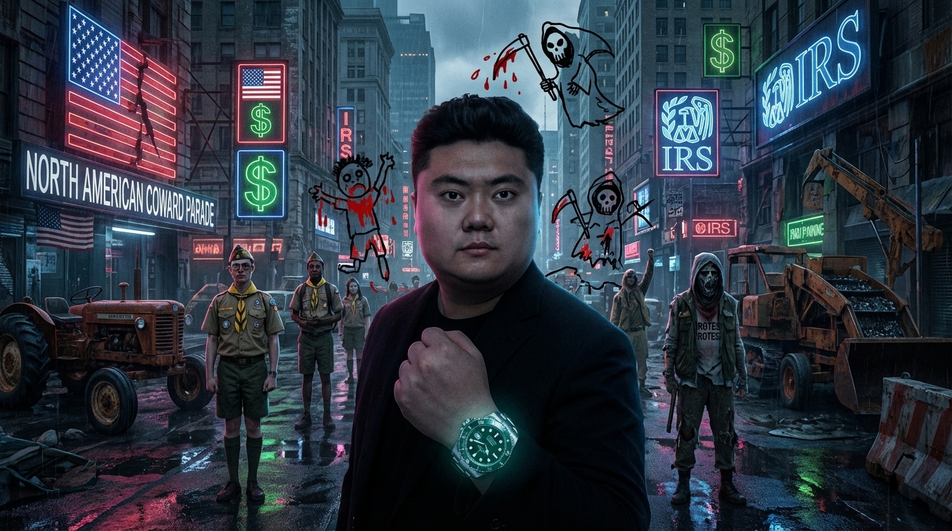 北美懦夫游行&表演革命