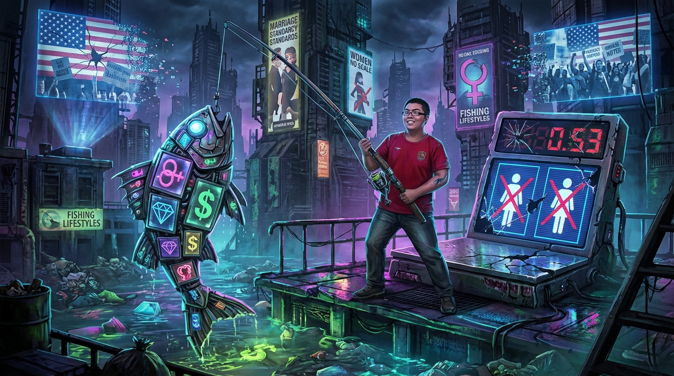 钓鱼狠活&不想上称